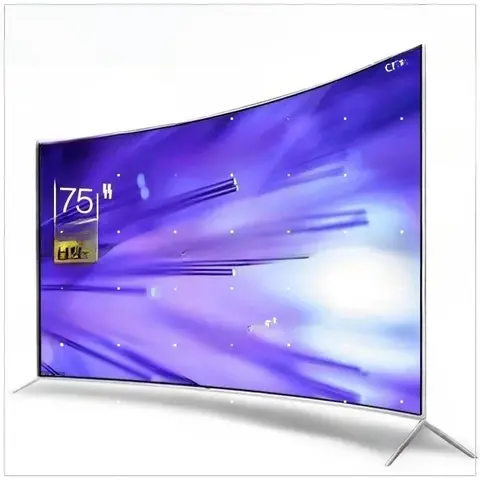 32 43 50 55 60 70 75 Inch Large Size Full High Definition LED TV 4k Smart TV Led Smart Curved Surface