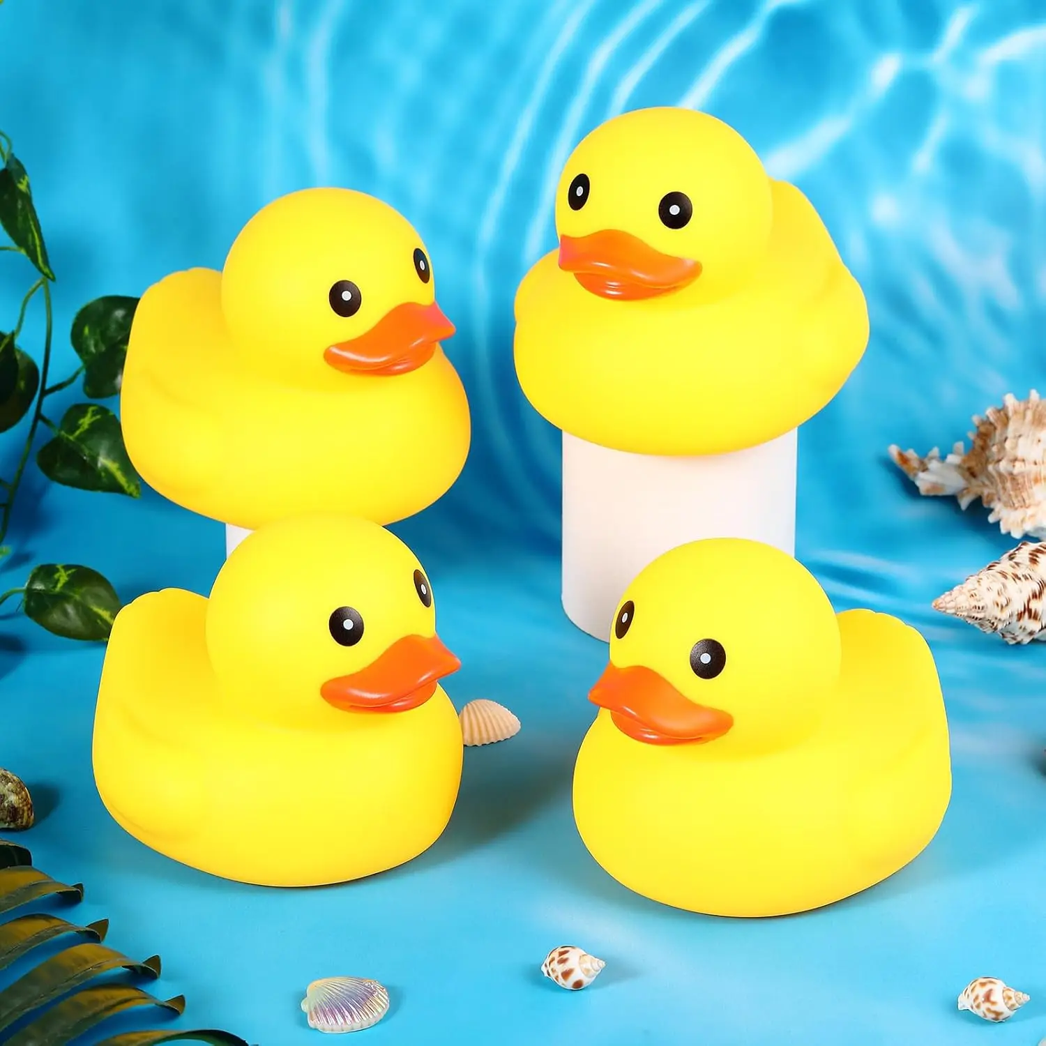 Pato de goma grande para bañera, juguete de baño flotante para decoración de fiesta de cumpleaños, regalo Swimmin