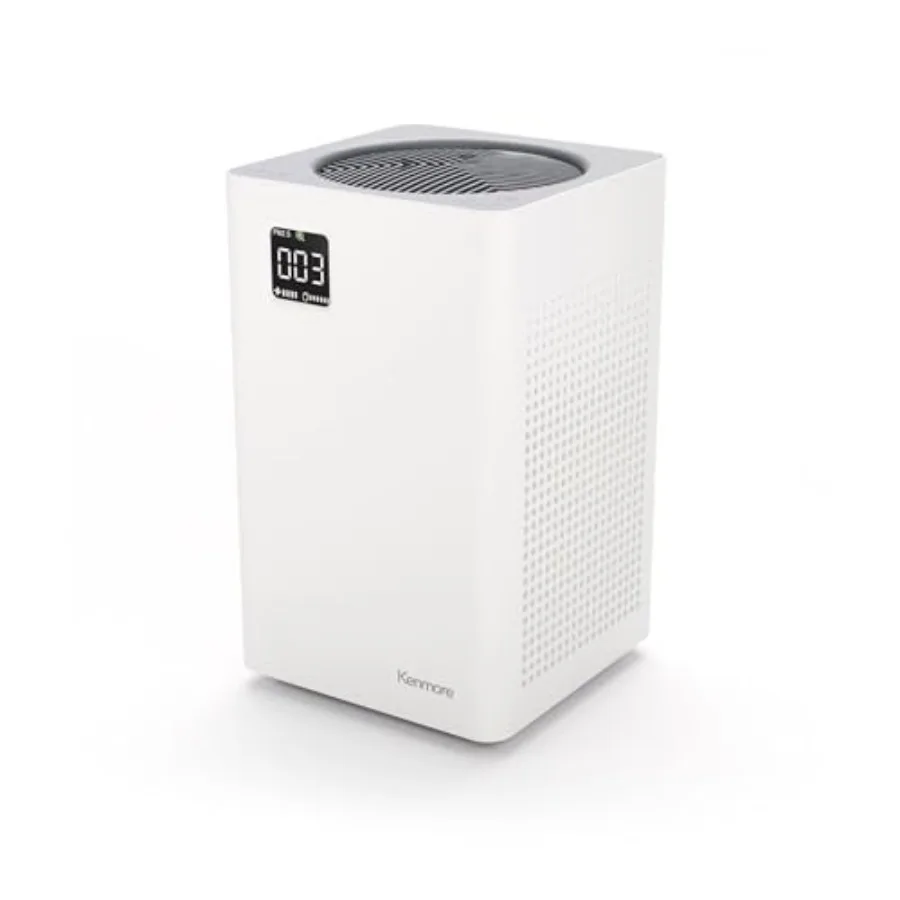 

Очистители воздуха PM2010 с фильтром H13 True HEPA, охватывающие площадь до 1200 кв. футов, бесшумная система SilentClean 24 дБ, 3-ступенчатая система HEPA-фильтрации, 5 скоростей.