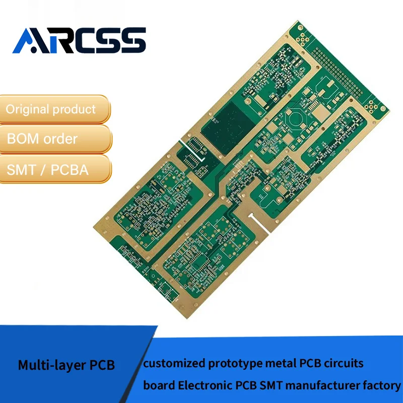 customized prototype metal PCB circuits board Electronic PCB SMT manufacturer factory