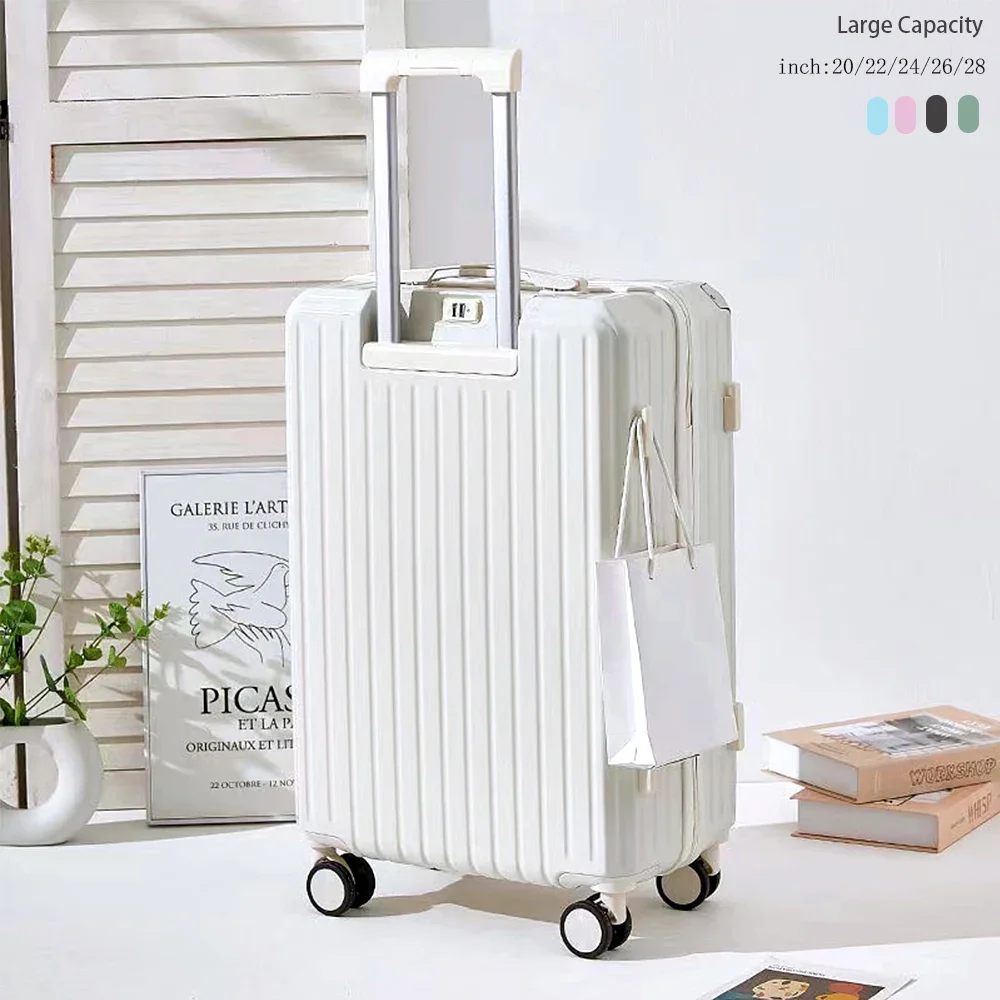 Pastel Classic Carrier 20 24 28 Inch Aircraft Content Medium Hard Carrier Travel Bag ABS Luggage Carry-On Cabin Suitcase