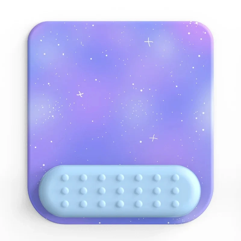 Ergonomic Mouse Pad with Wrist Support Pad with Wrist Rest PC Computer Mouse Pad For Laptop Mousepad With Non-Slip Rubber Base