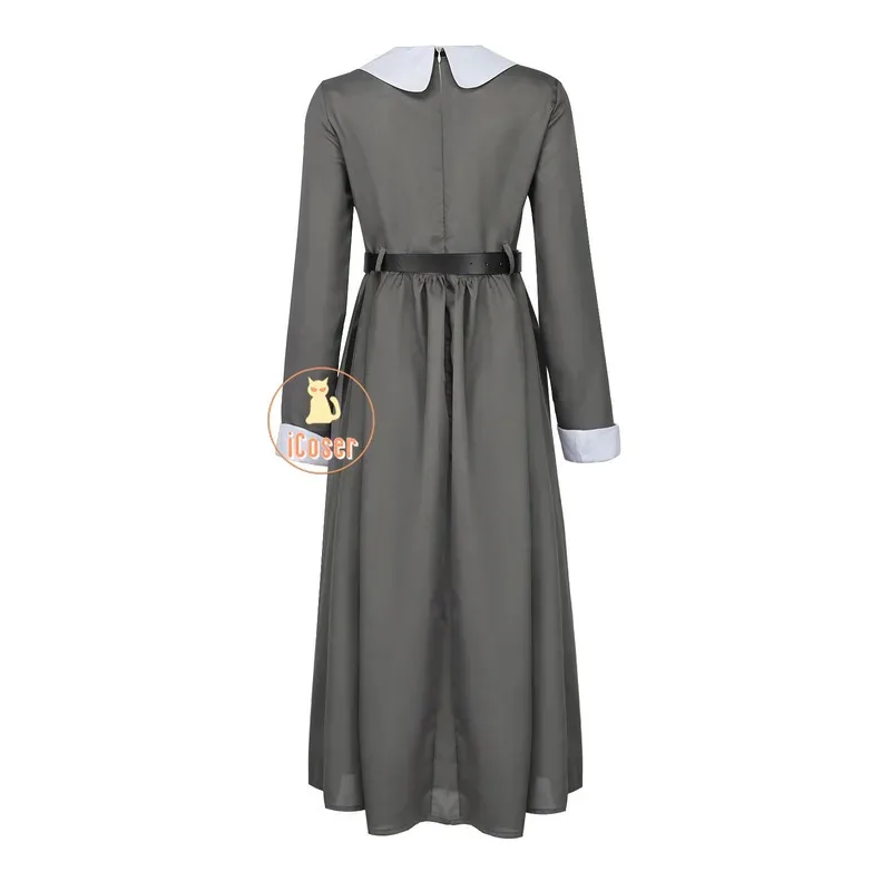 Кикору Шиномия Косплей Костюм Парик Аниме Кайдзю No. 8-серое платье, униформа, головной убор, третья дивизия, вечеринка на Хэллоуин, женская iCosera;