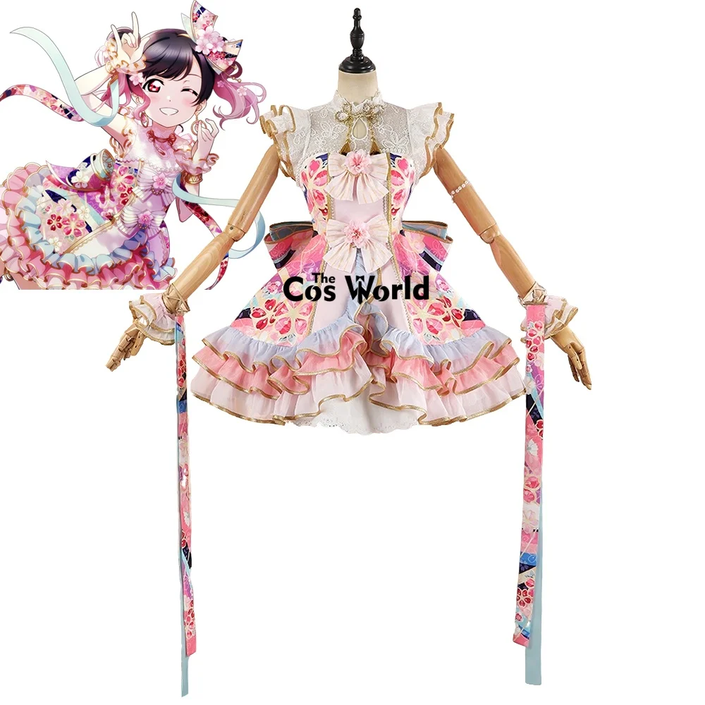 Love Live Cherry Blossom Fairy Yazawa Nico Performance Abiti Costumi Cosplay Anime