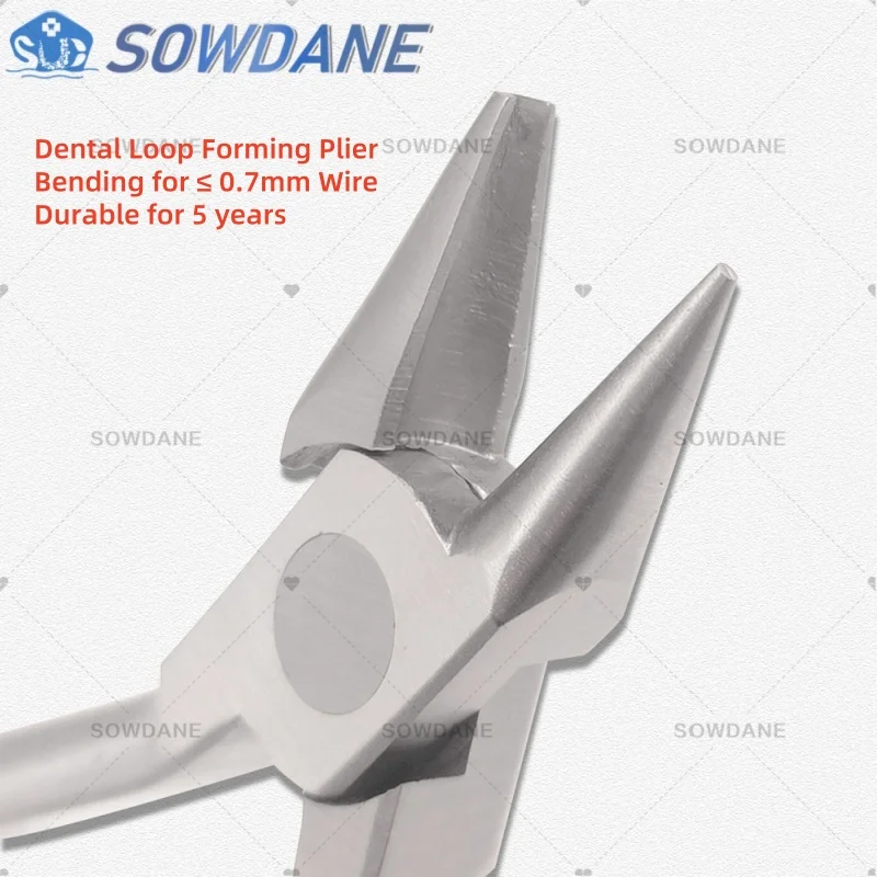 

Dental Ortho Lab Loop Forming Plier Small Beak Dentist Instrument Hard Wire Bending Max for 0.7mm Wire Lab Surgical Tool