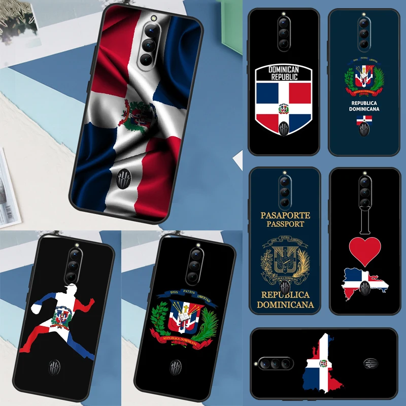 Dominican Republic Flag Case For ZTE Nubia Red Magic 5G 5S 6R 6S 7S Pro 6 7 Pro Cover For Red Magic 8 Pro Shell