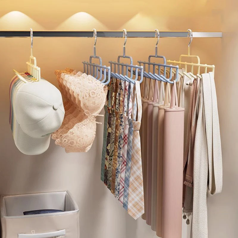 Baseball Cap Hanger, Hat Storage Rack With Hooks, Can Accommodate 8 Top Hats, Suitable For Dormitory Wall-mounted Baseball Caps