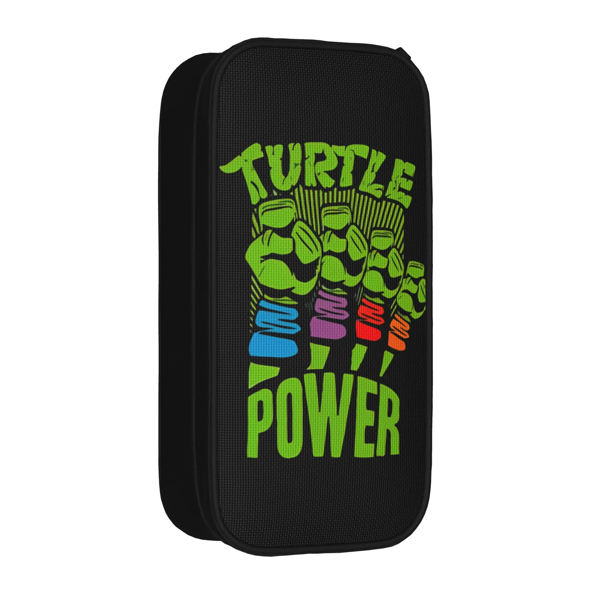 Creative TMNT T-Turtles Power Pencil Case  Pencilcases Pen for Girl Boy Big Capacity Bags Students School Zipper Stationery