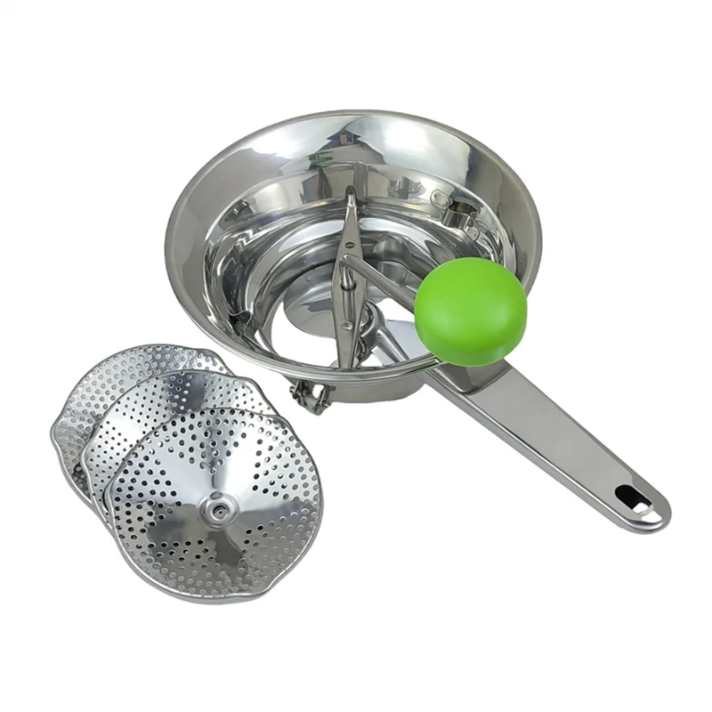 

AB13-Food Blender Stainless Steel Vegetable And Fruit Grinder Baby Cooking Conical Design Potato Masher