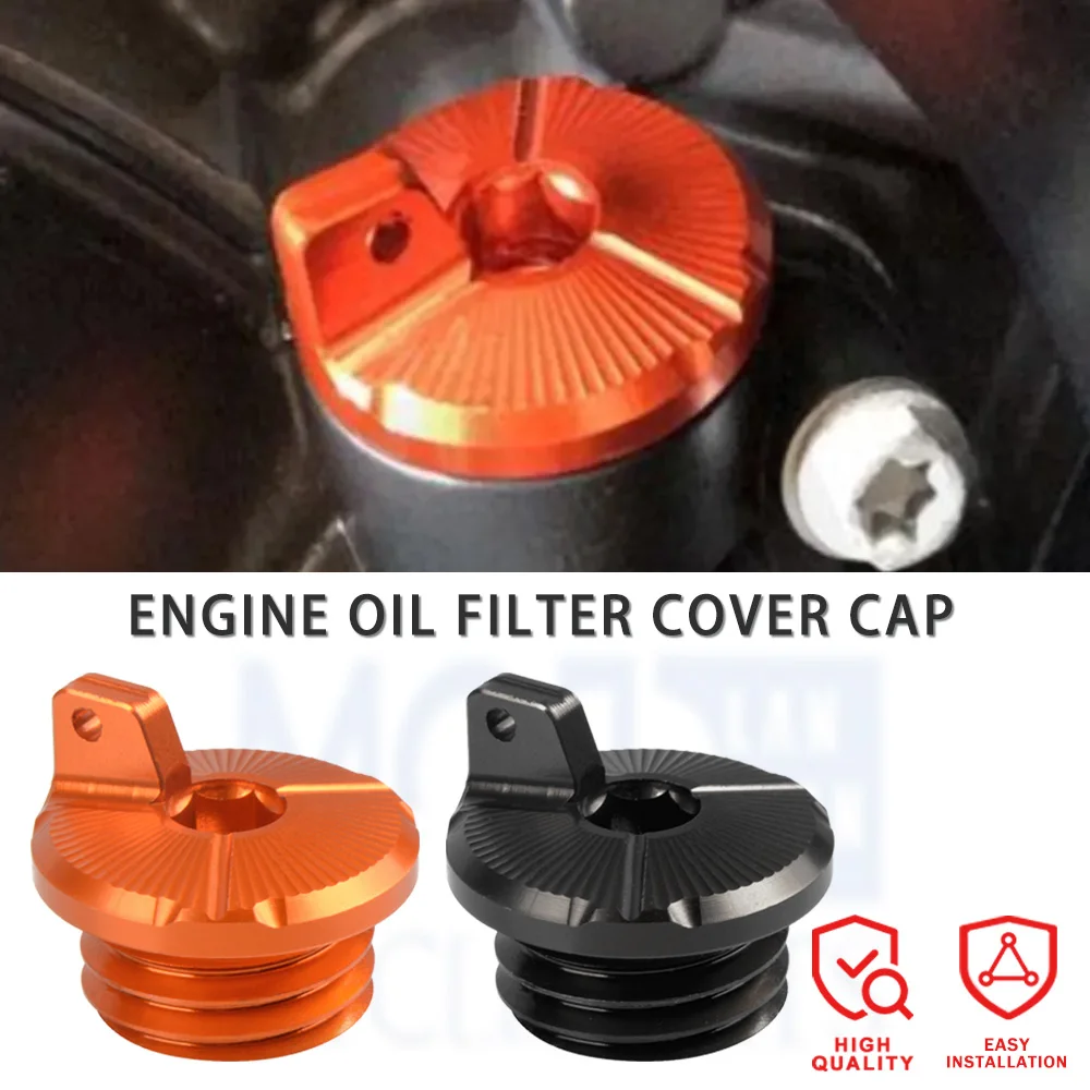 

Motorcycle Engine Oil Filter Filler Cap Tank Cover For 990 SMT Supermoto 990SMT 790 Adventure R S 1290 Super Adventure Duke GT