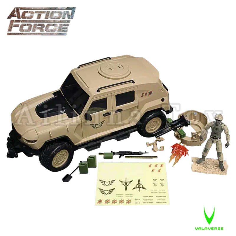 Valaverse Action Force 1/12 Action Figure Vanguard Vehicle Anime Collection Model For Gift