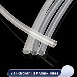 1~10m Transparent Heat Shrink Heatshrink Tube 2:1 Diameter 0.6mm ~ 80mm Tubing Sleeving DIY Wrap Wire Repair Cable Protecctor