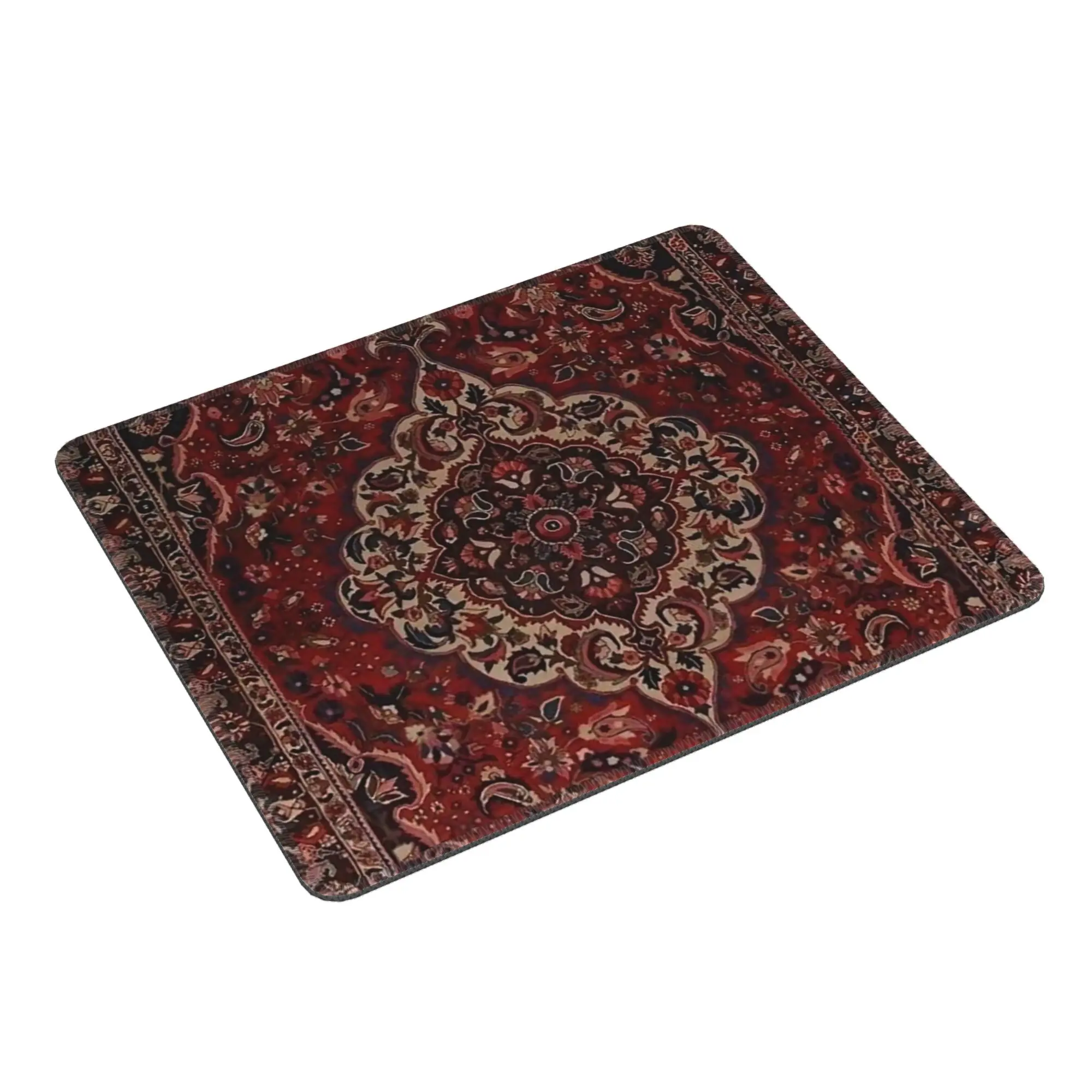 Persian Ethnic Traditional Print Mouse Pad Computer Keyboard Mouse Mat Gaming PC Laptop Desk Mat Office Table Mats