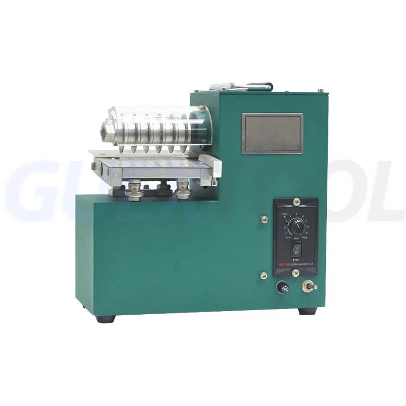 

Mini Leather Cutting Machine Shoulder Strap Luggage Leather Slitting Machine Round Knife Cloth Fabric Leather Strip Cutter 220V