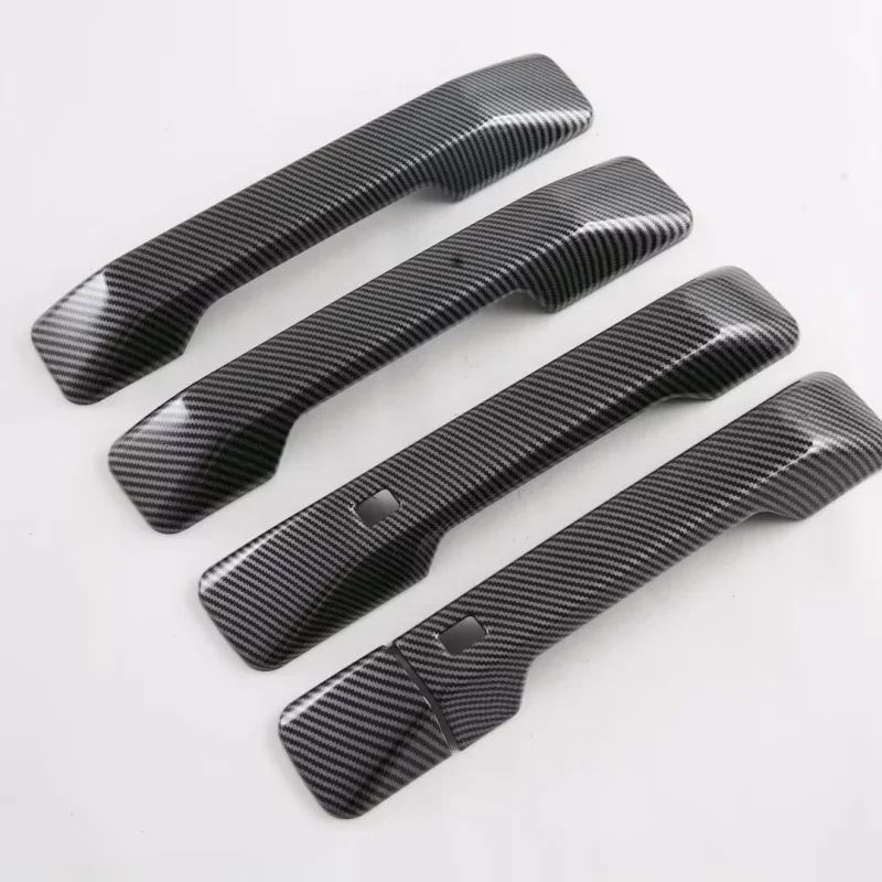 

ABS Door Handle & Door Bowl Decor Trim Stickers W4 Fit For Hyundai Santa Fe MX5 2023 2024 Car Interior Exterior Auto Modificatio