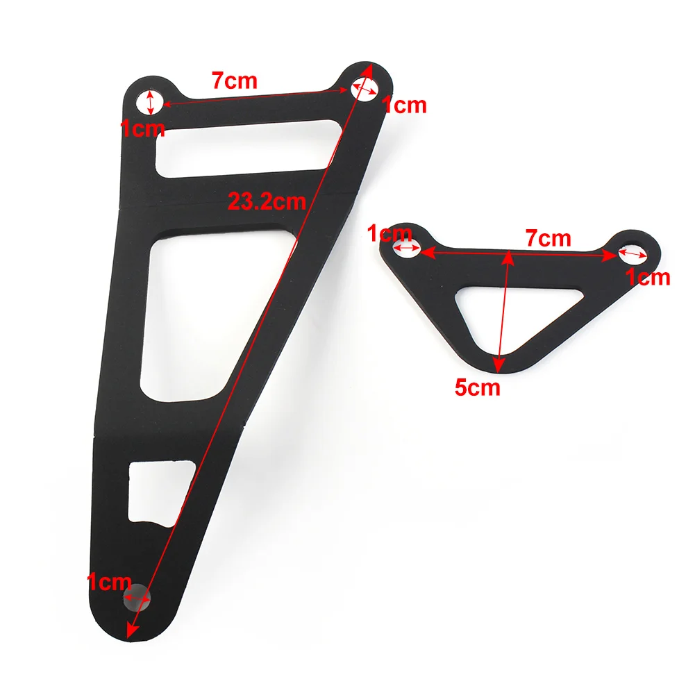 Motorcycle Rear Foot Rest Blanking Plates For Yamaha YZF-R25 2014-2023 For YZF-R3 MT-25 MT-03 2015-2023