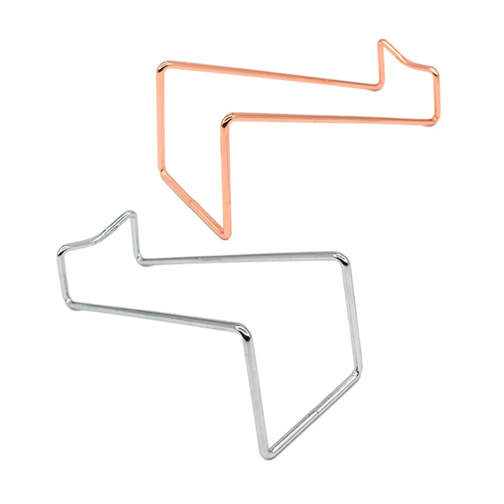 

2pcs Iron Display Bottle Storage Rack Bottle Display Rack Holder Home Bar Restaurant Decor Storage