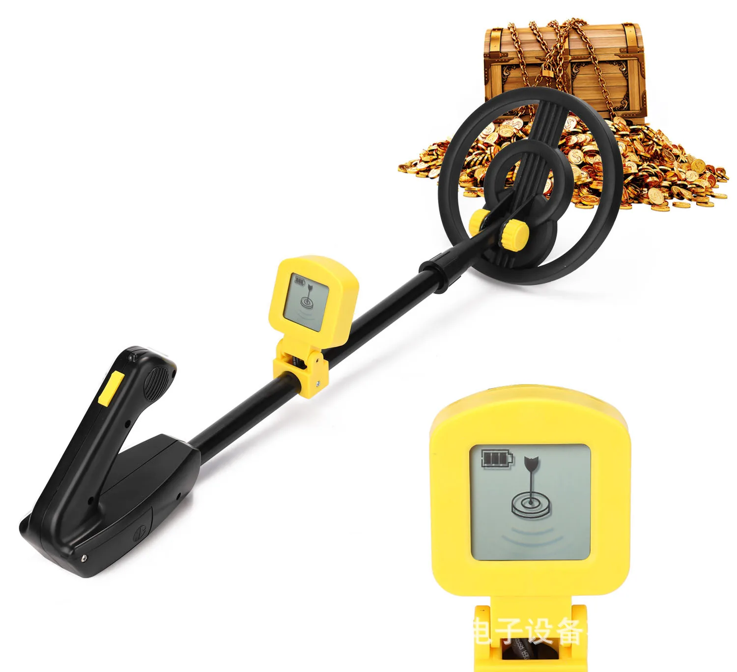 MD-1014 Metal Detector Professional Handheld Gold Treasure Underground Metal Detector Tracker Seeker Finder Kids