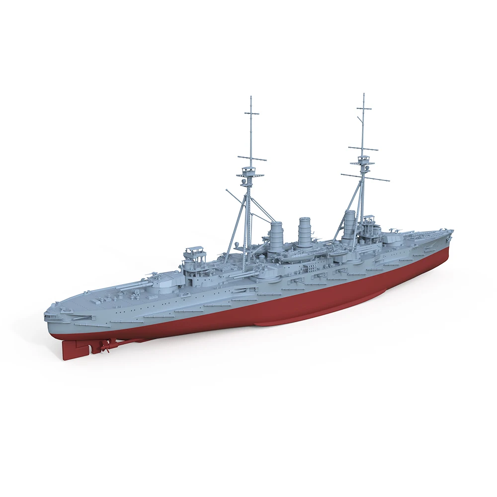 SSMODEL SS535 1/700 Military Model Kit IJN Kawachi class Settsu Battleship 1920 Miniature Static Model