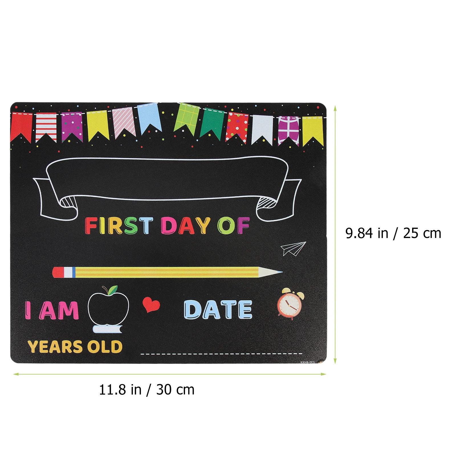 Double-sided School Board Sign Chalkboard Back-to-school Season Children Erasable Print Multifunction Kids Supply