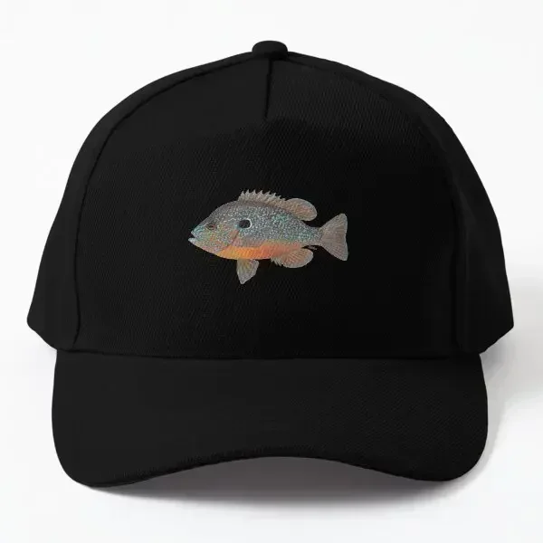 

Бейсбольная кепка Longear Sunfish Lepomis Megalotis, шляпа Casquette Snapback, однотонная, повседневная, весенняя Мальчики Женщины Солнце Черный Спорт
