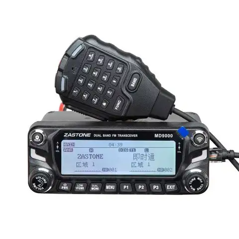 인스턴트 메신저 MD9000 차량용 워키토키 DMR 디지털 및 아날로그 이중 목적 50W 고출력 APRS 포지셔닝