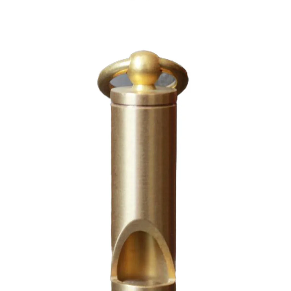 3 قطعة صافرة إنقاذ المعادن النحاس النقي المفاتيح قلادة للمشي التخييم تسلق الطوارئ الإنقاذ كرة قدم رياضية في الهواء الطلق #2