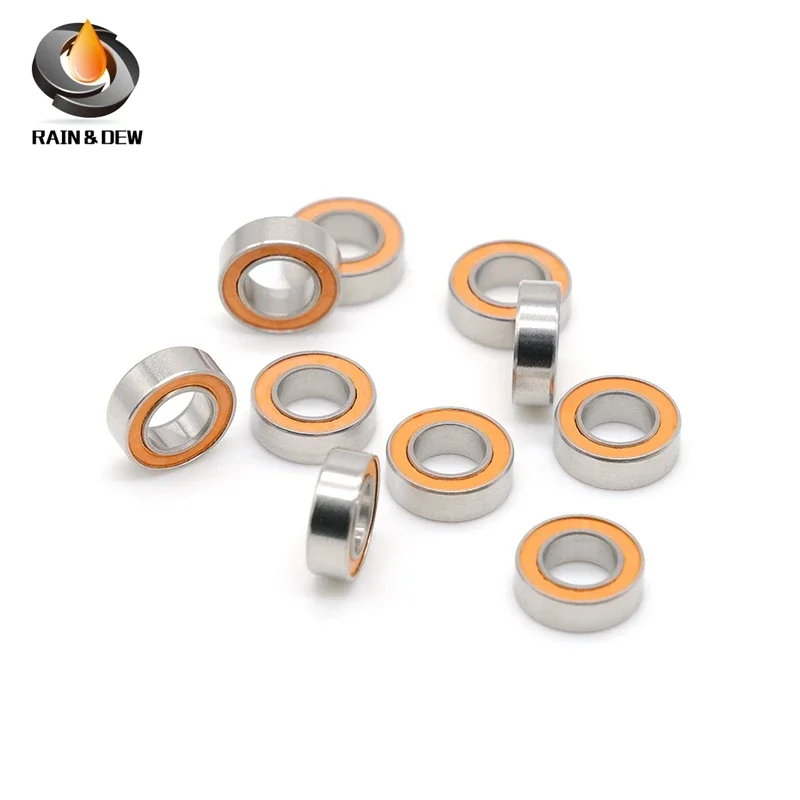 1Pcs  SMR95 2RS CB ABEC7 5x9x3mm stainless steel hybrid ceramic bearing Without Grease Fast Turning