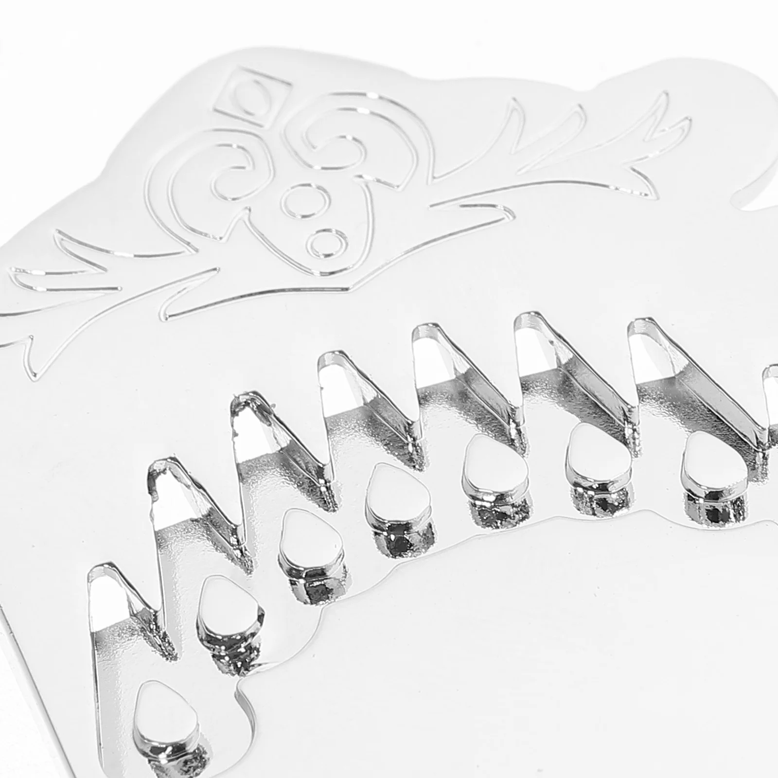 

1Set Metal Mandolin Tailpiece 8 String Bridge Premium Replacement Parts for Mandolin Accessories Guitar Tailpiece