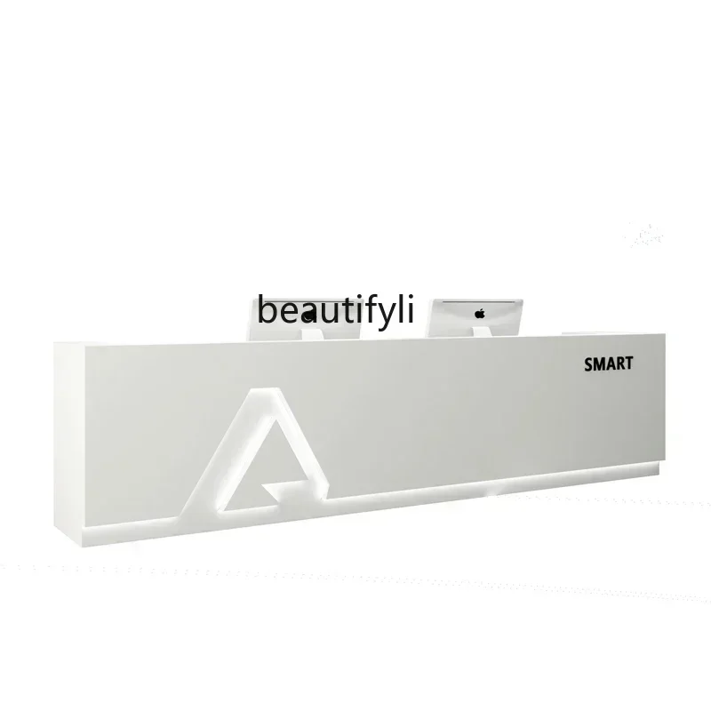 

Y Простая современная стойка регистрации Кассир Магазин одежды Бар Салон красоты Стойка регистрации