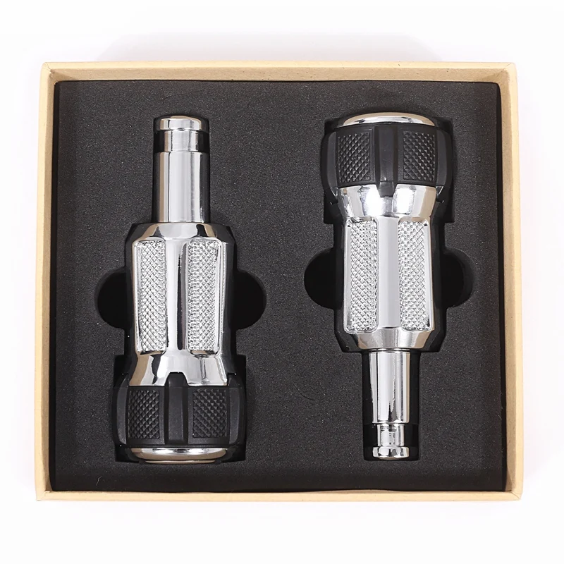 Car Aluminum Alloy Internal Seat Armrest Box Adjustment Knobs Replacement For Land Rover Range Rover Sport 2014-2017