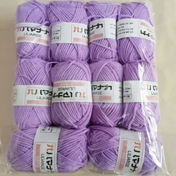 Milk Sweet Soft Baby Cotton Knitting Wool Thick Fiber Yarn Velvet Hand Threads for Knitting Wool Crochet Yarn for DIY Sweate