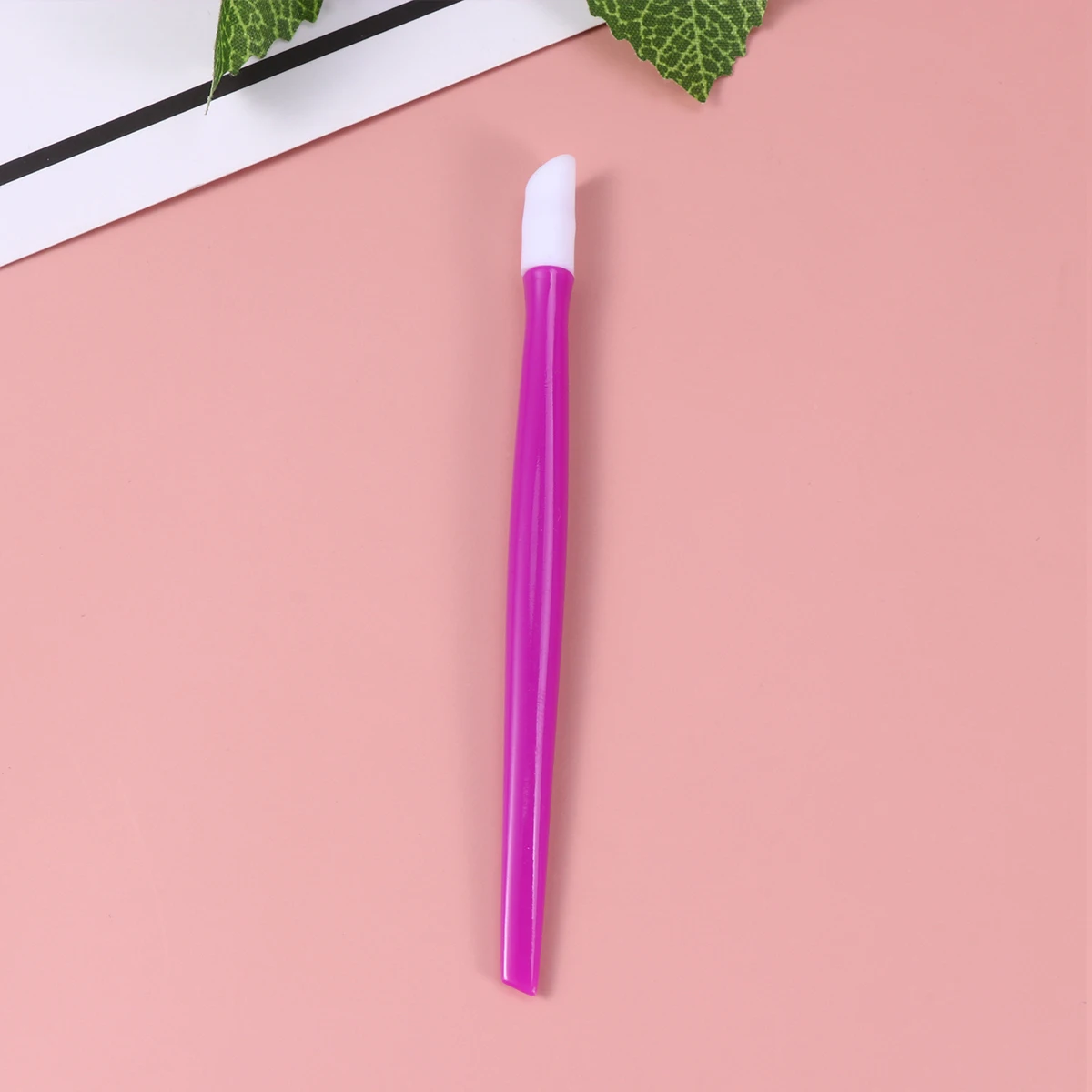 

100 Pcs Clean Nail Cleaning Rod Cleanser Manicure Tools Purple Art