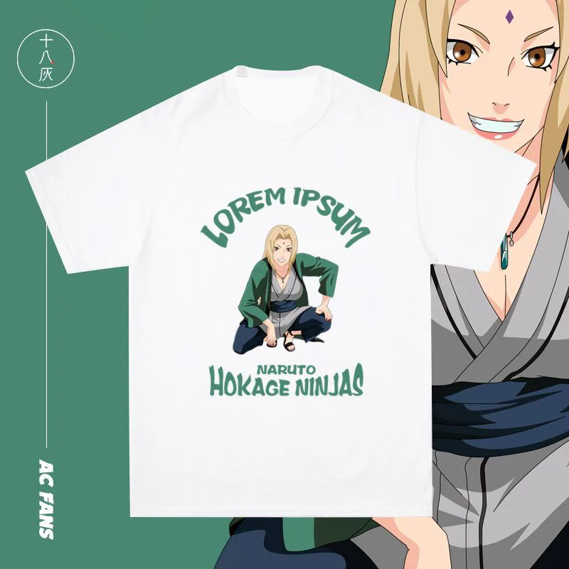 Naruto Anime Sexy T-shirt for Men and Women, Large Size, Loose, Sports, Fashion, Personalized 3D Clothes, with A Lot Of