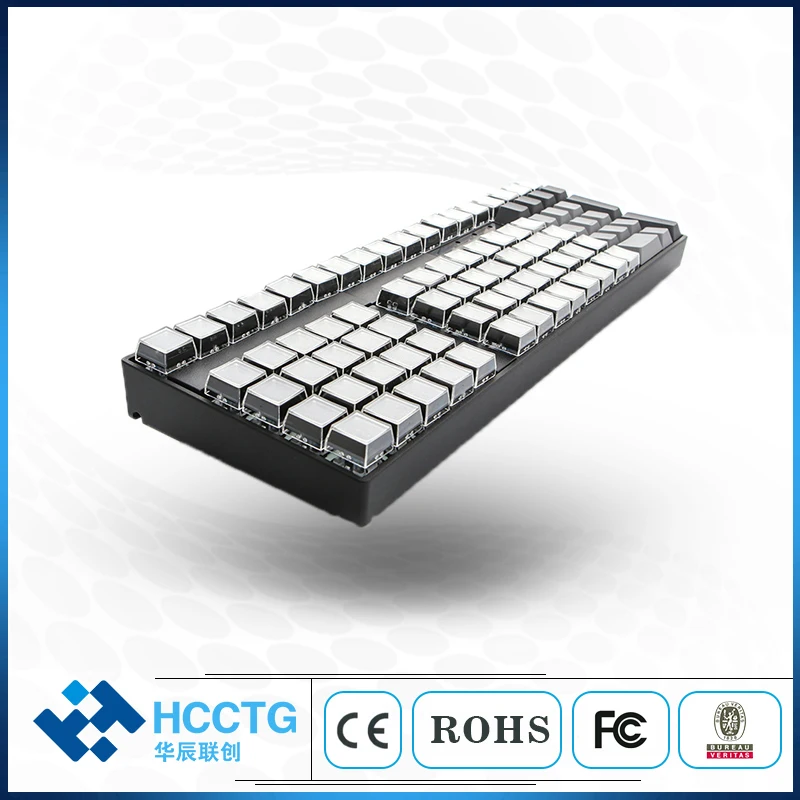 All 105 Keys USB Programmable Keyboard With Relegendable Keycaps KB105A