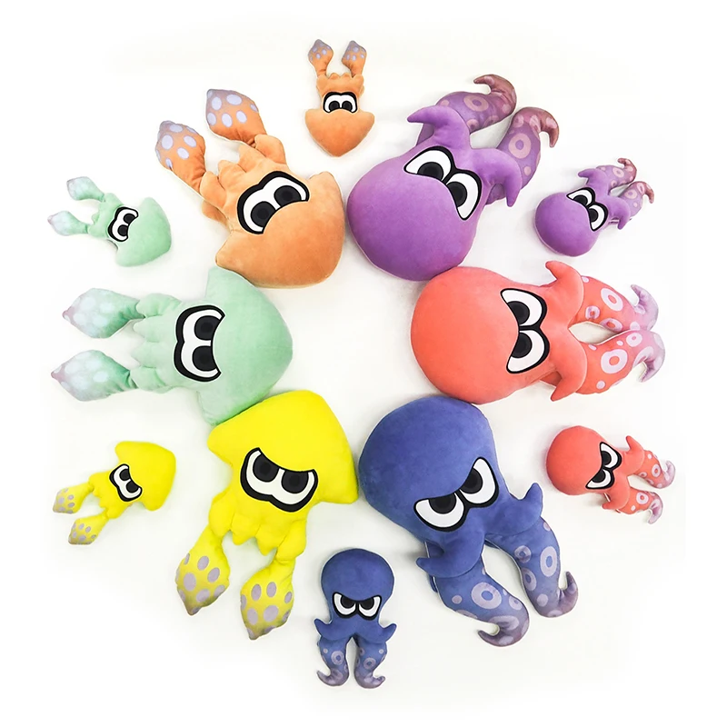 ARTSWIFT Store for Geniune Squid Octopus Splat Cute Soft Stuffed Plush Doll Pillow Cushion Gift For Kids Brand New In Stock