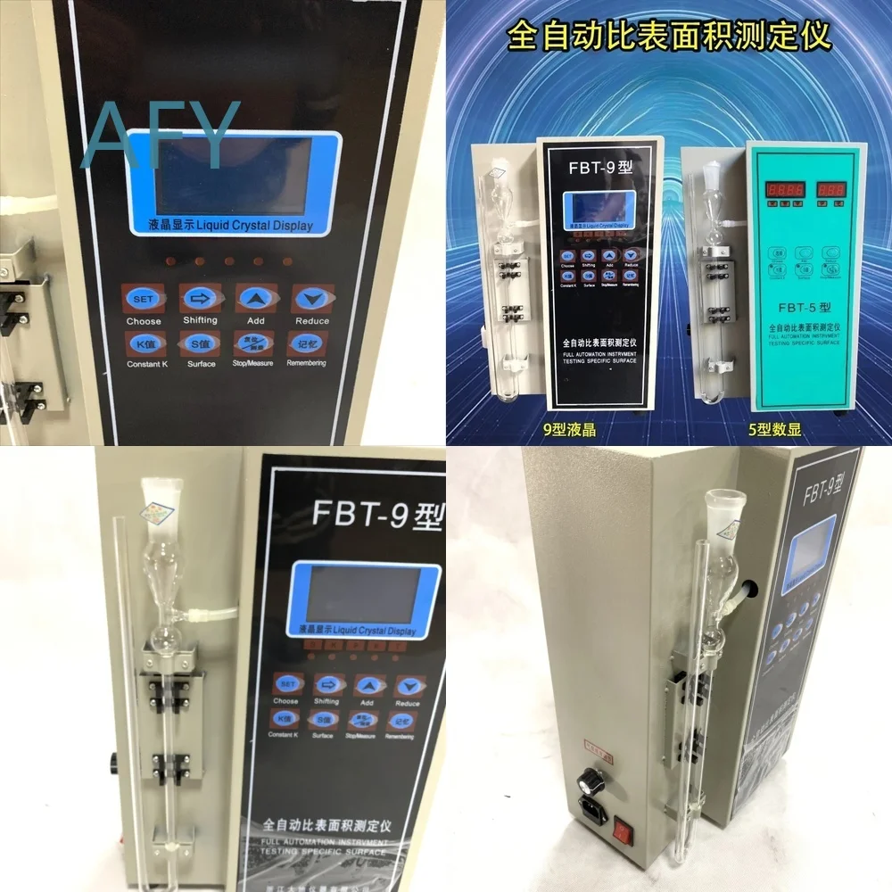 FBT-9 FBT-5 for Cement Testing Equipment Automatic Specific Surface Area Analyzer for Blaine Method ASTM C204 ISO 13320