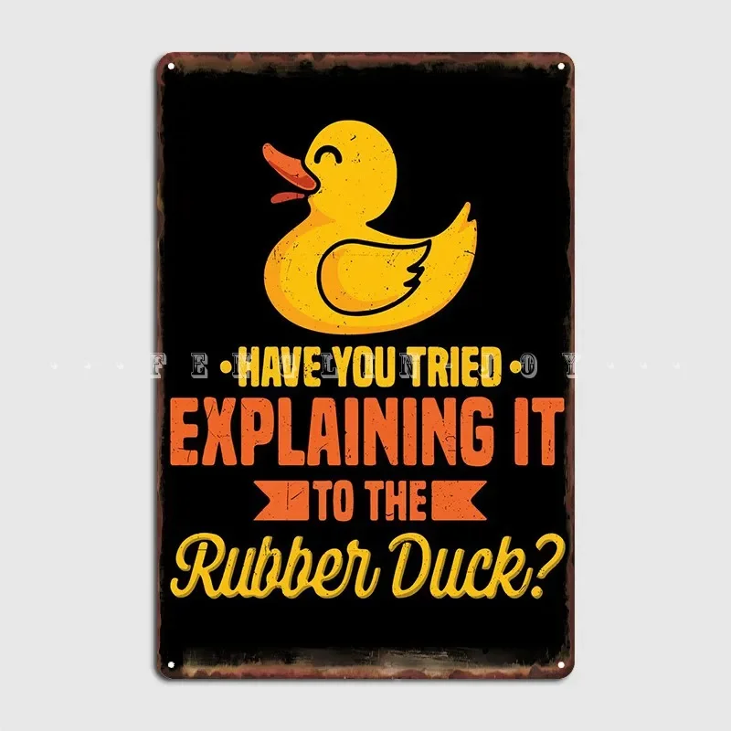 Have You Tried Explaining Metal Sign Cinema Garage Living Room Painting Décor Classic Tin Sign Poster