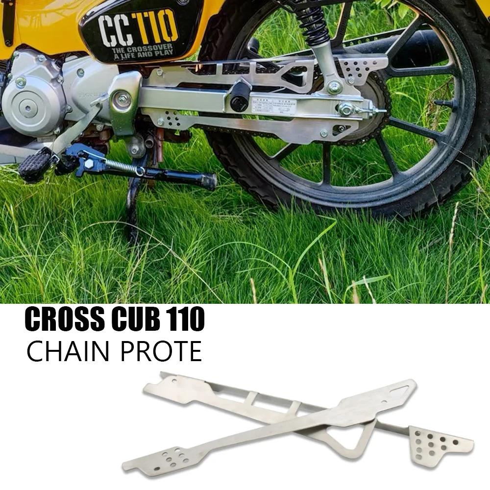 

For CC 110 CC110 Cub 110 Pulley Cover Chain Protection Chain Guide Rear Pulley Chains Stabilizer Guard Motorcycle Accessories