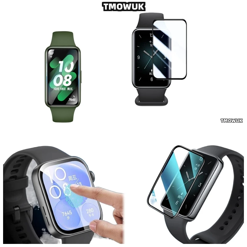 

For Huawei Band 6 7 8 9 10 B6 B7 Watch D2 Fit 3 4 Pro Special Edition - High - Sensitivity Soft Flexible Screen Protective Film