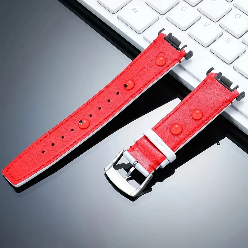 ECB-2000 DIY Watch Strap for Casio EDIFICE Series ECB-2000 EFS-S641 Men's Modified Retro Leather Bracelet Accessories view 2