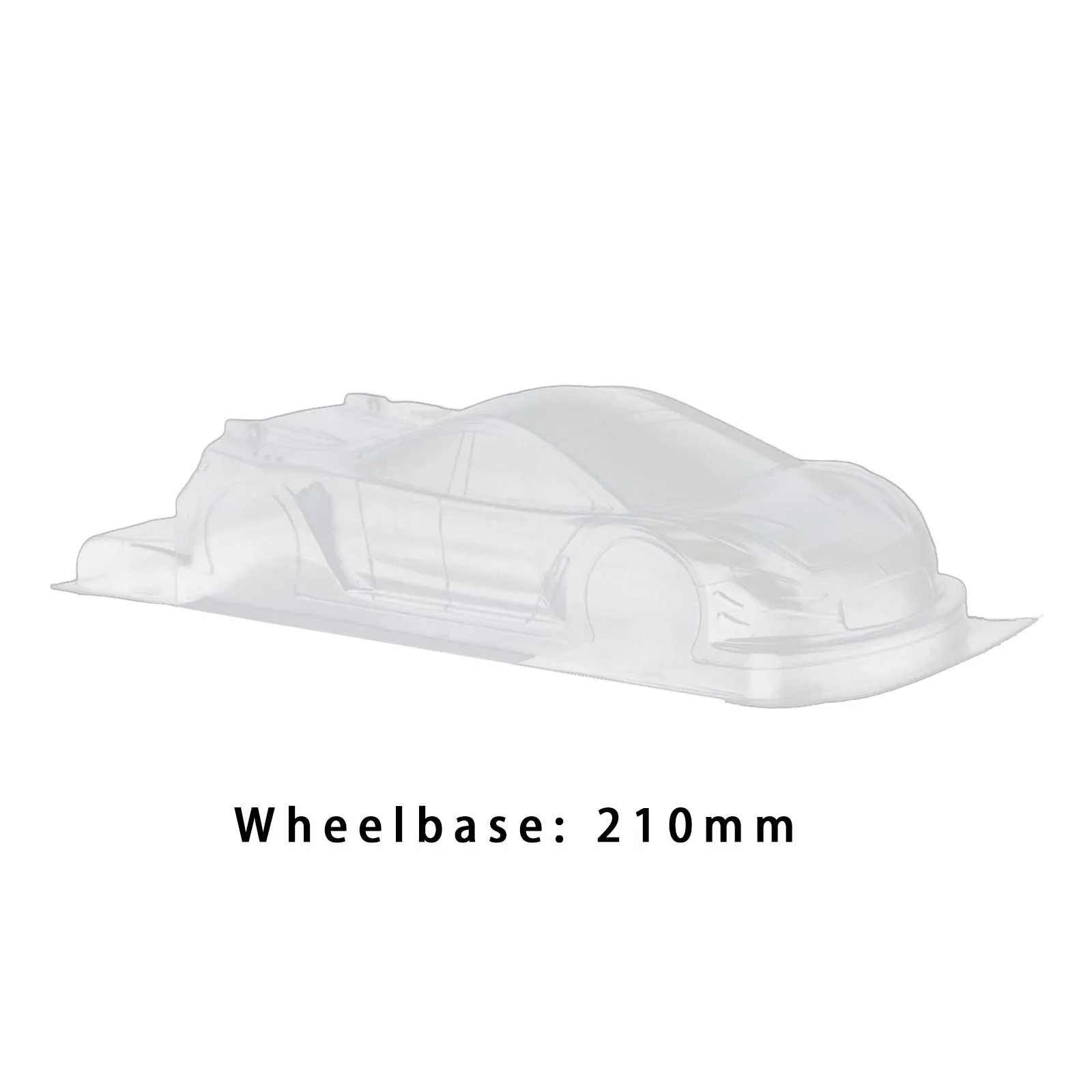 Finished Body Shell Hard Shell 210mm/8.27inch Wheelbase for 1:10 Scale RC Car DIY Modification Parts Accessories Upgrades Parts