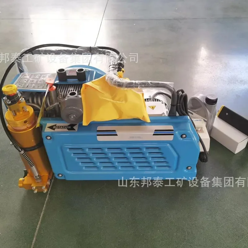 Recycling Machine 2026 Bangtai 100L air filling pump manual shutdown, respirator air pump, automatic start and stop air