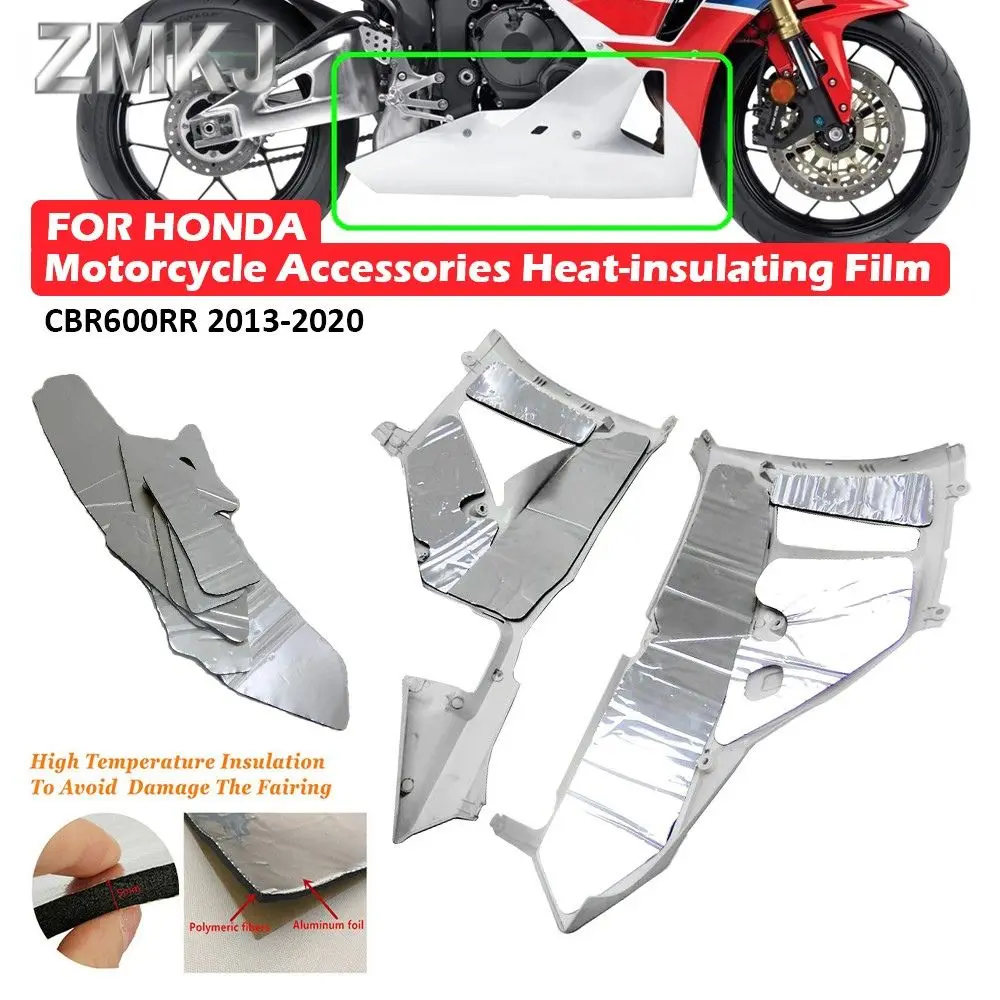

For Honda CBR600RR CBR 600RR CBR600 RR 2013-2020 Heat Shield Fairing Melting Protection Pre-Cut Insulation Sponge Accessories