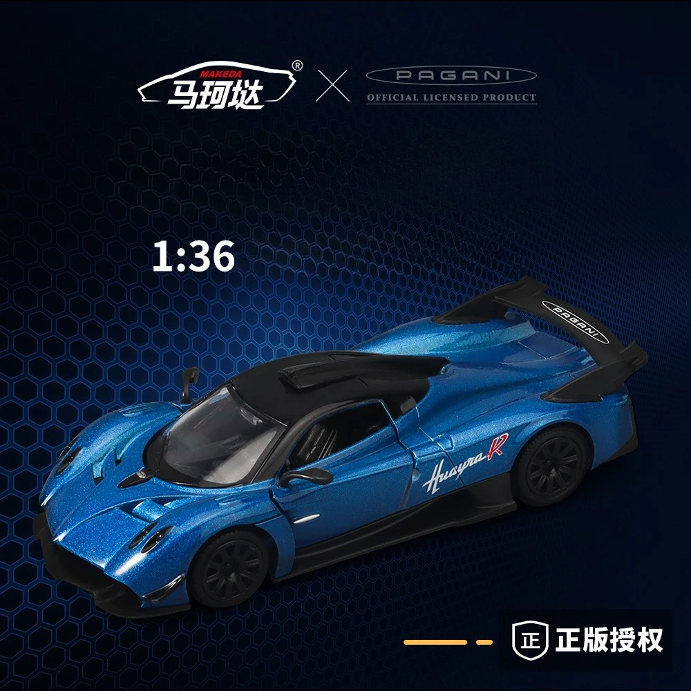 1:36 Pagani Huayra Cruiser Model Samochodu Ze Stopu Metalu Odlewany Ciśnieniowo Z Napędem Pull Back Na Prezent Zaawansowane Kolekcje