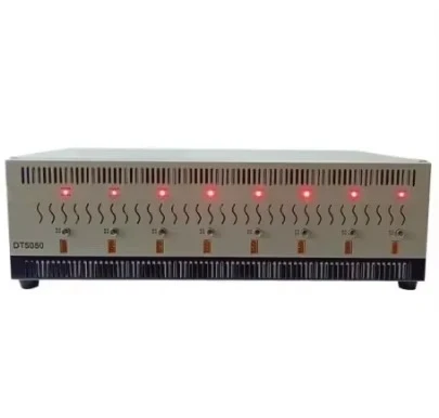 8 Channel 5V 50A Lithium Cell Balancing Charge Discharge Tester For 18650 AA AAA Cylindrical Cell Capacity Cycling Test
