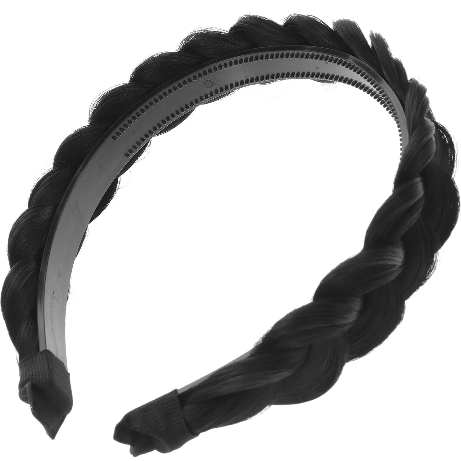 

Braid Headband Braided Hair Design Clasp Wigs Grace Supply Chemical Fiber Ponytail Hoops Women's