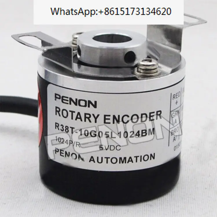 

Rotary encoder R38S-6G5-26C-1000BM incremental outer diameter 38mm shaft diameter 6mm stock brand new