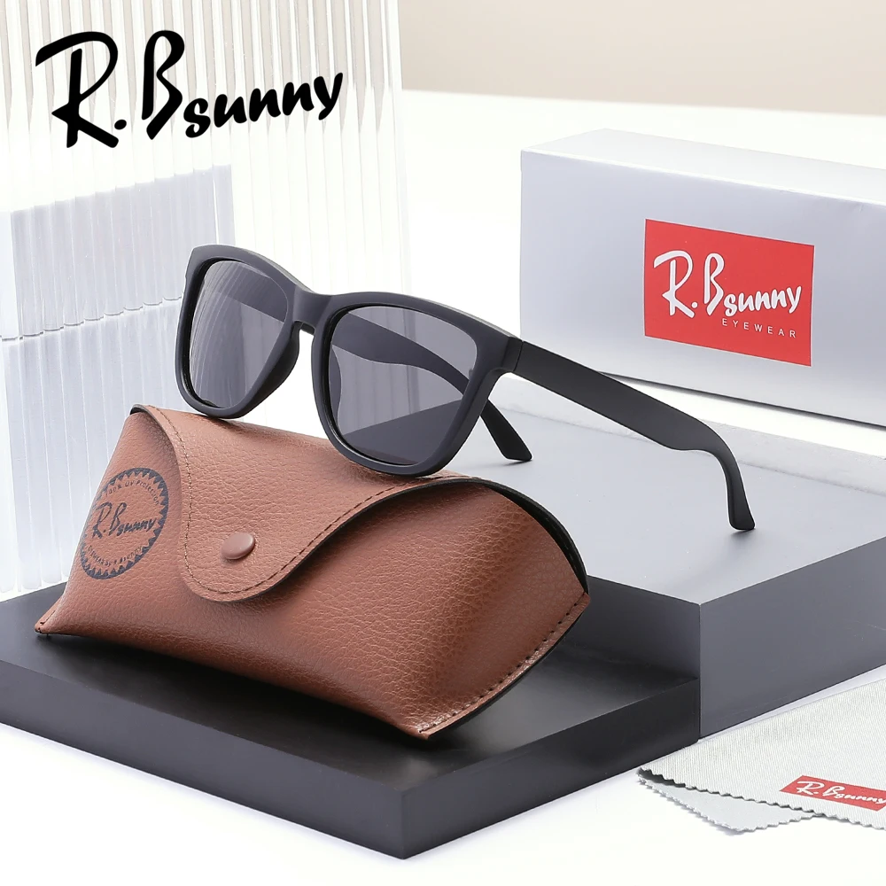 النظارات الشمسية المستقطبة الكلاسيكية الرجال النساء القيادة الصيد إطار مربع نظارات شمسية أنيقة الذكور UV400 النظارات في الهواء الطلق