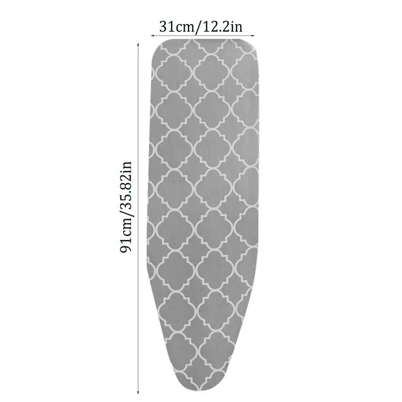 Ironing Board Cover Scorch Resistant Thick Cotton Iron Cover Heat Reflective Heavy Duty Pad standard ironing board